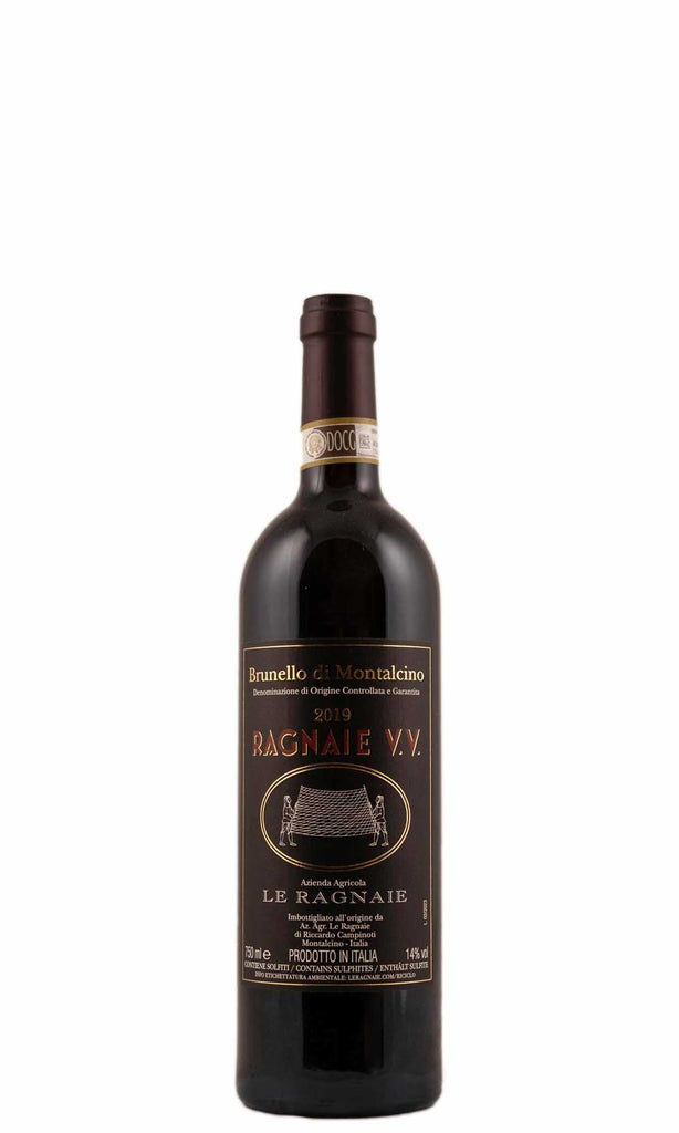 Bottle of Le Ragnaie, Brunello di Montalcino "Le Ragnaie VV", 2019 - Red Wine - Flatiron Wines & Spirits - New York