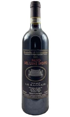 Bottle of Le Ragnaie, Brunello di Montalcino Passo del lume Spento, 2021 - Red Wine - Flatiron Wines & Spirits - New York