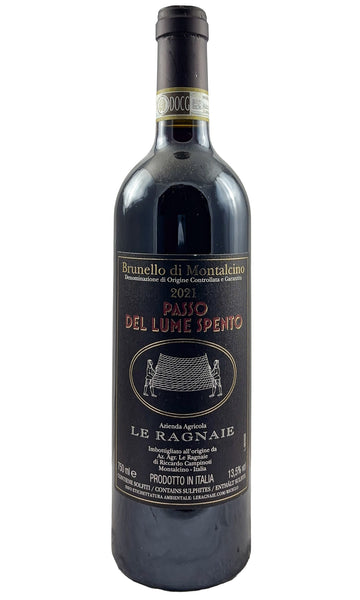 Le Ragnaie, Brunello di Montalcino Passo del lume Spento, 2021