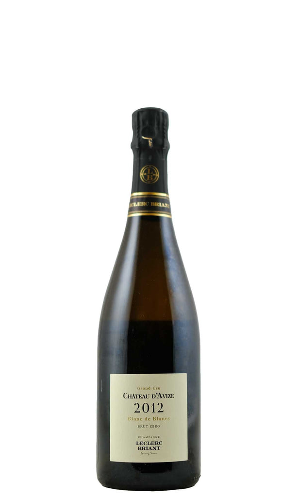 Bottle of LeClerc-Briant, Chateau d'Avize Blanc de Blancs Grand Cru Brut Zero, 2012 - Sparkling Wine - Flatiron Wines & Spirits - New York