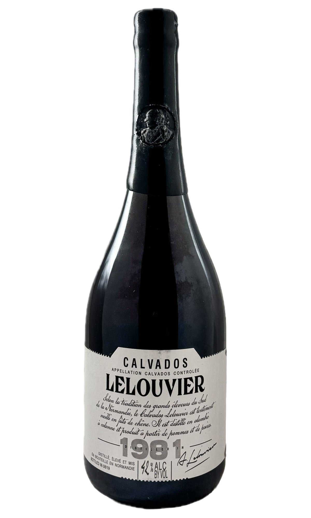 Bottle of Lelouvier, Calvados, 1981 - Spirit - Flatiron Wines & Spirits - New York
