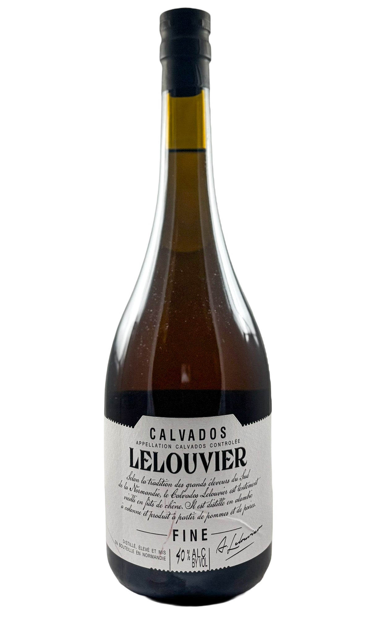 Bottle of Lelouvier, Calvados Fine, NV - Spirit - Flatiron Wines & Spirits - New York