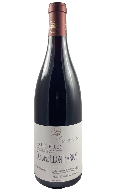 Bottle of Leon Barral, Faugeres, 2015 - Red Wine - Flatiron Wines & Spirits - New York