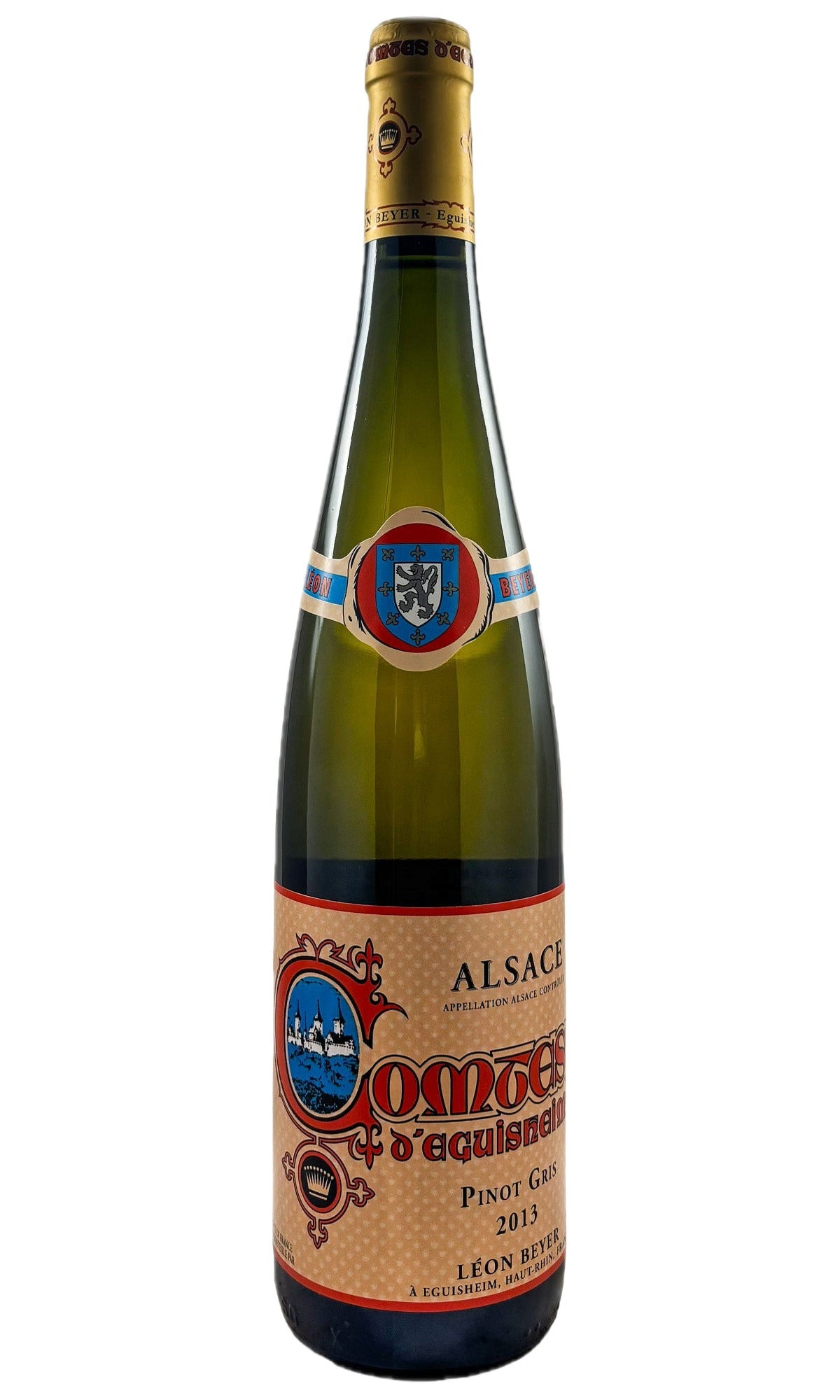 Bottle of Leon Beyer, Comtes d'Eguisheim Pinot Gris Grand Cru Pfersigberg, 2013 - White Wine - Flatiron Wines & Spirits - New York