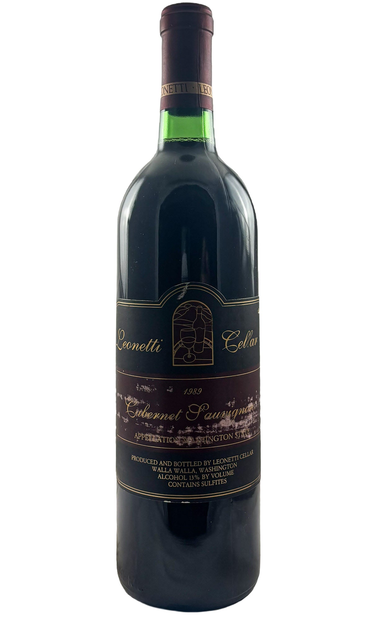 Bottle of Leonetti Cellar, Cabernet Sauvignon, 1989 - Red Wine - Flatiron Wines & Spirits - New York