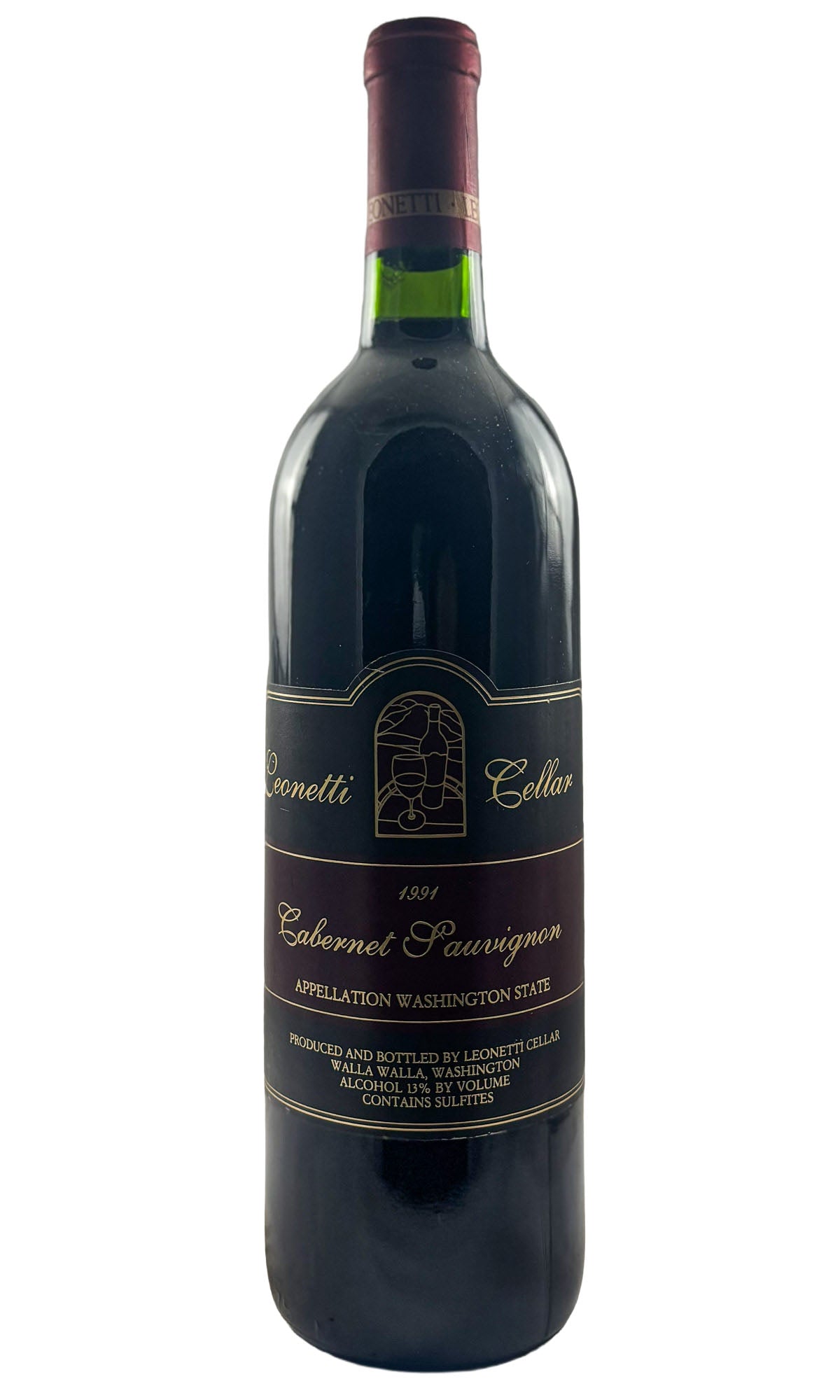 Bottle of Leonetti Cellar, Cabernet Sauvignon, 1991 - Red Wine - Flatiron Wines & Spirits - New York