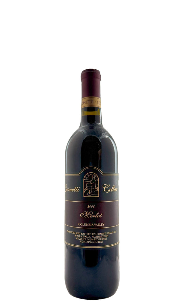 Bottle of Leonetti Cellar, Merlot Walla Walla Valley, 2006 - Red Wine - Flatiron Wines & Spirits - New York