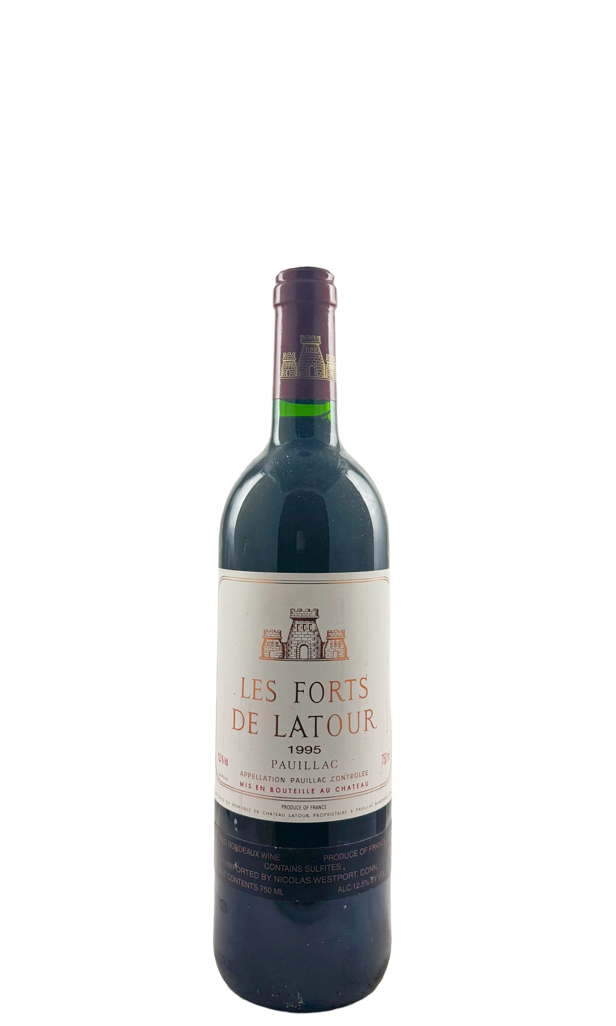 Bottle of Les Forts De Latour, Pauillac, 1995 - Red Wine - Flatiron Wines & Spirits - New York