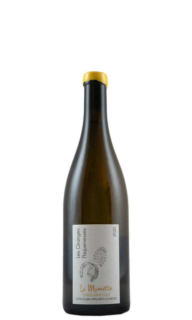 Bottle of Les Granges Paquenesses, Cotes du Jura Chardonnay 'La Mamette', 2020 - White Wine - Flatiron Wines & Spirits - New York