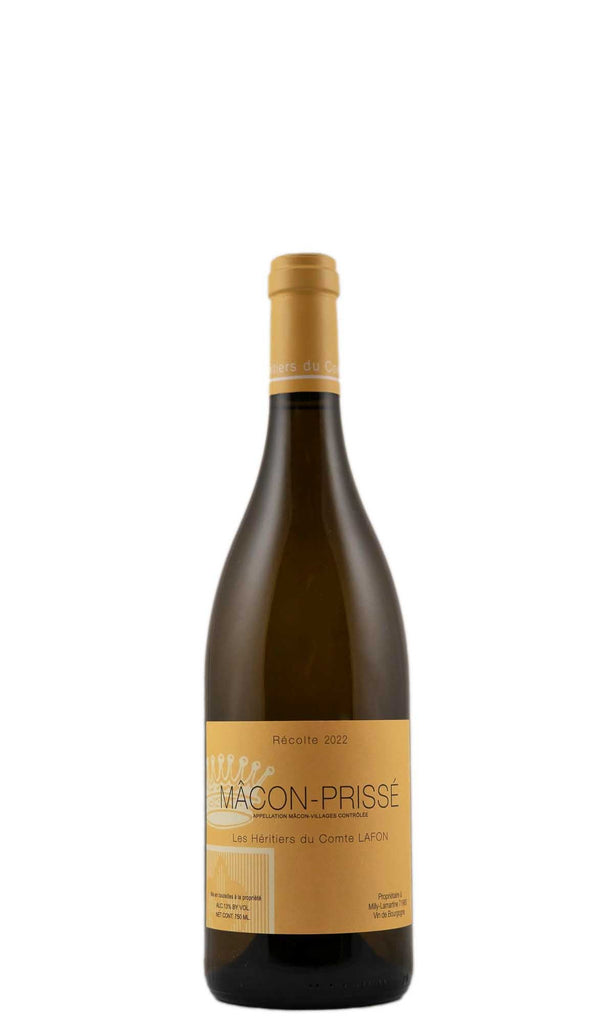 Bottle of Les Heritiers du Comte Lafon, Macon-Prisse, 2022 - White Wine - Flatiron Wines & Spirits - New York