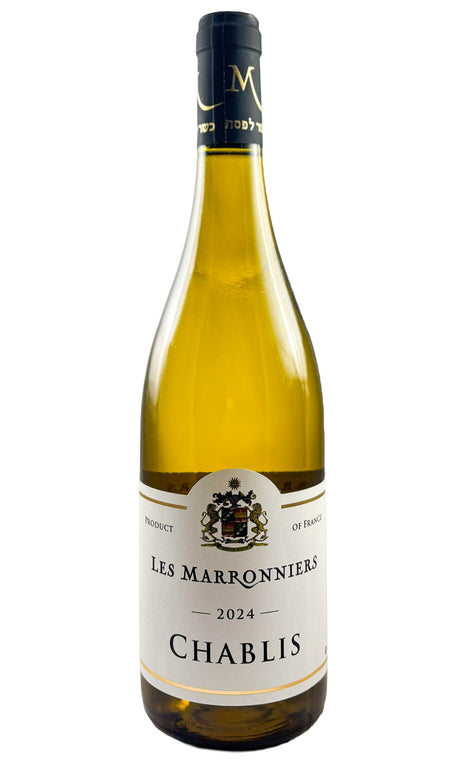 Bottle of Les Marronniers, Chablis, 2024 (Kosher) - White Wine - Flatiron Wines & Spirits - New York