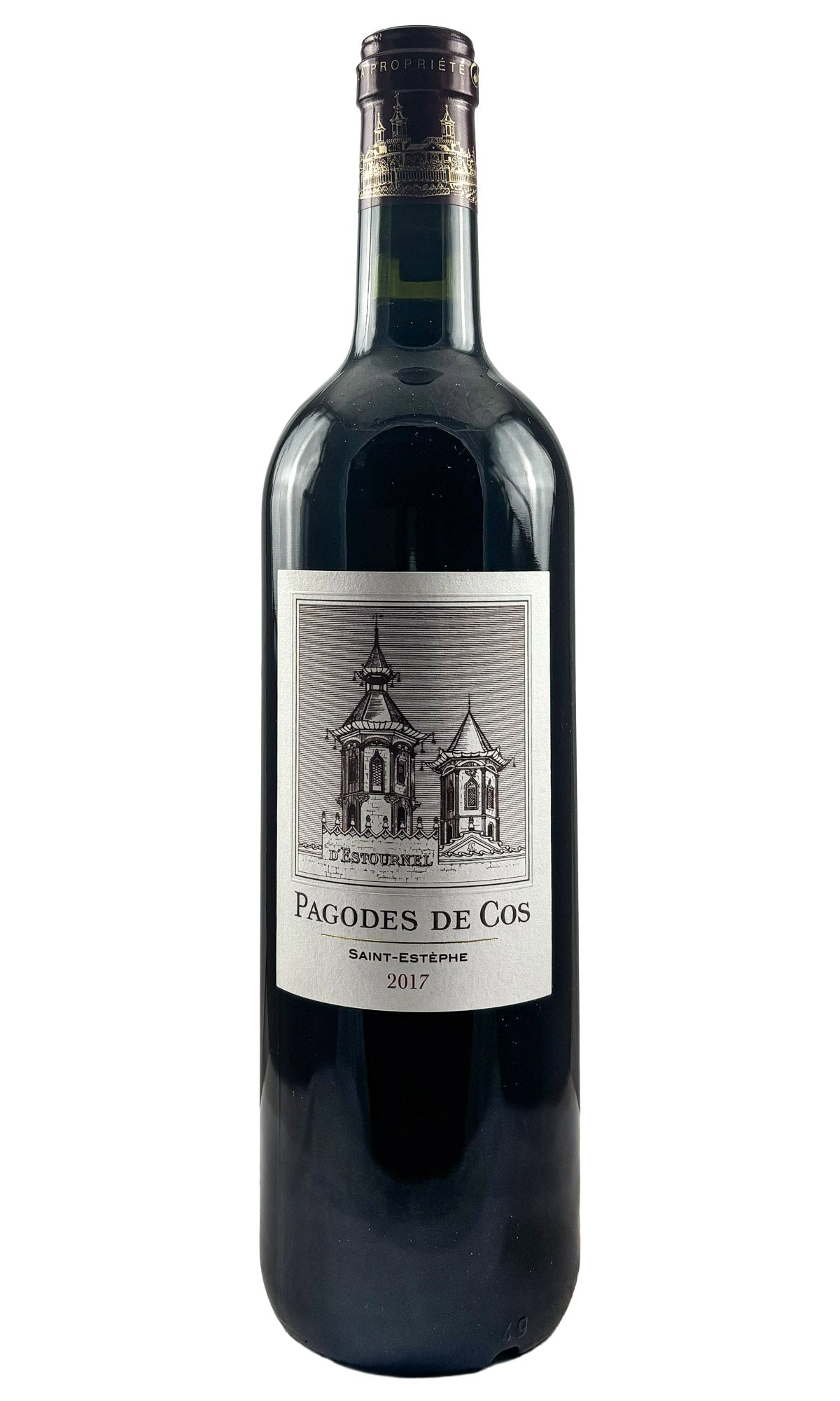 Bottle of Les Pagodes de Cos, Saint-Estephe, 2017 - Red Wine - Flatiron Wines & Spirits - New York