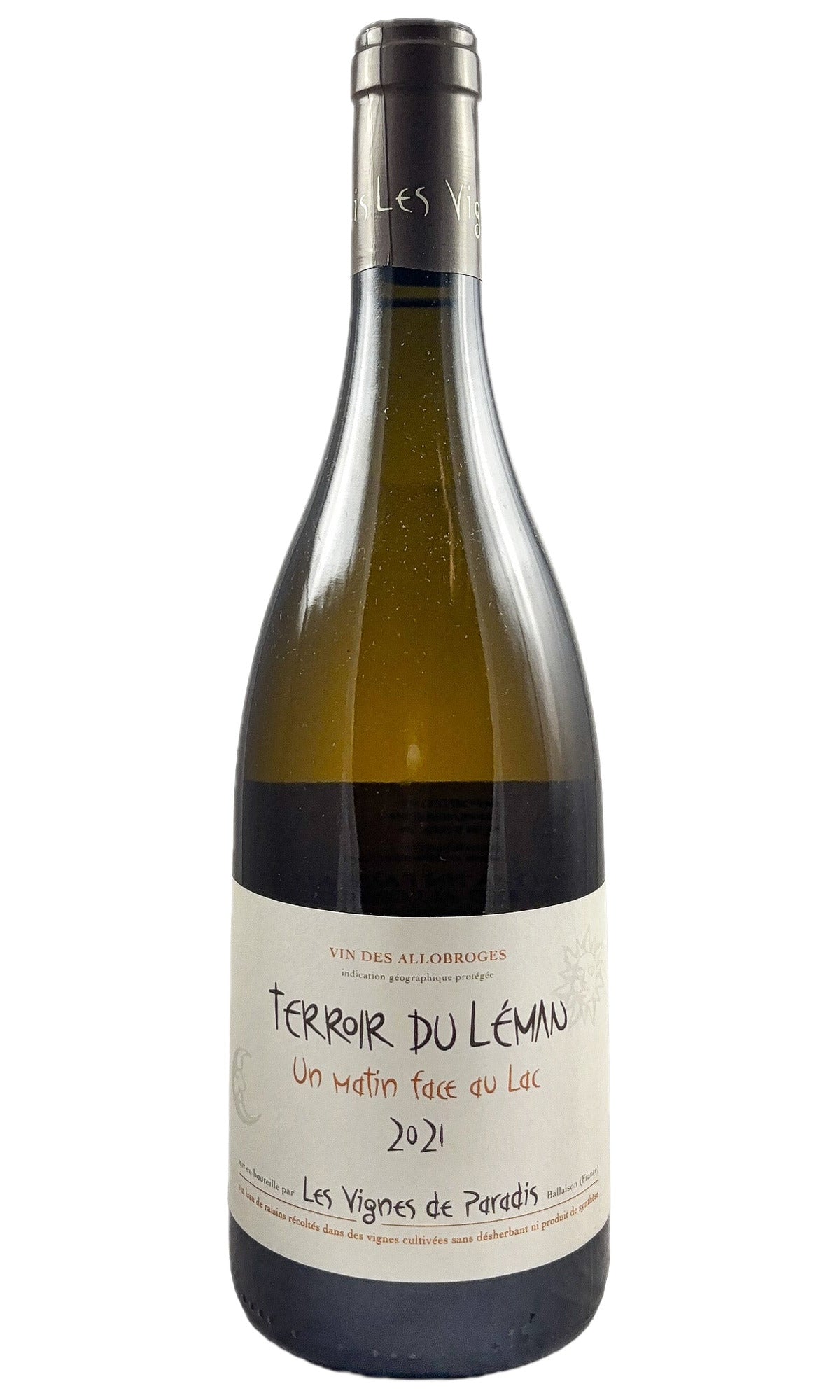 Bottle of Les Vignes de Paradis, Un Matin Face au Lac, 2021 - White Wine - Flatiron Wines & Spirits - New York
