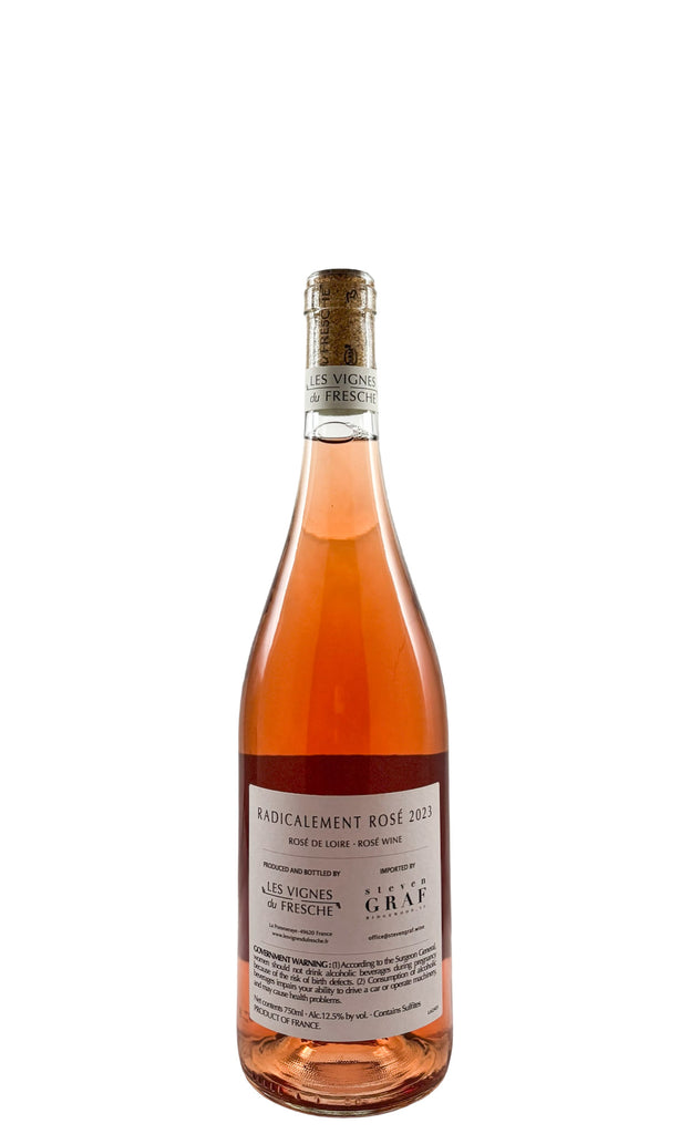 Bottle of Les Vignes du Fresche, Val de Loire "Radicalement Rose", 2023 - Rosé Wine - Flatiron Wines & Spirits - New York