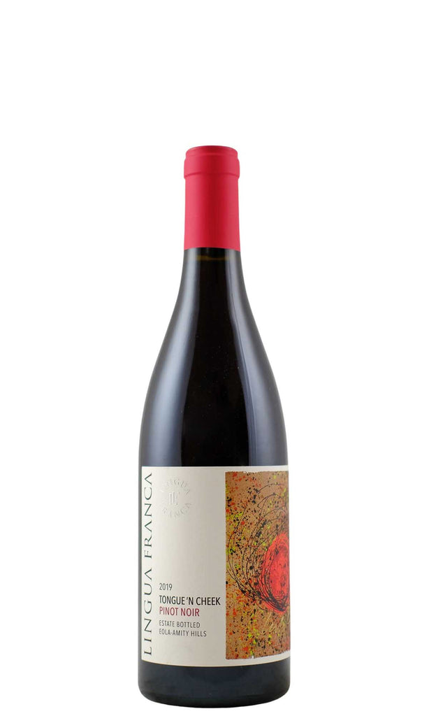 Bottle of Lingua Franca, Pinot Noir Tongue N Cheek, 2019 - Red Wine - Flatiron Wines & Spirits - New York