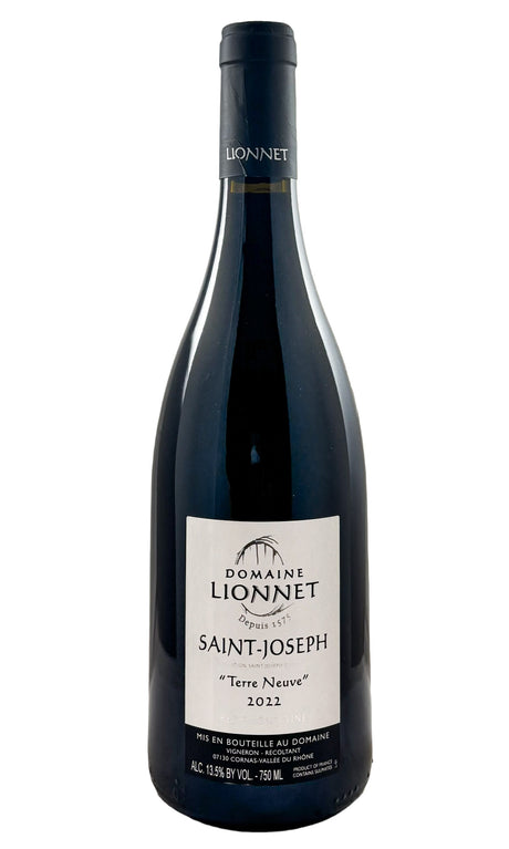 Bottle of Lionnet, Saint-Joseph Rouge Terre Neuve, 2022 - Red Wine - Flatiron Wines & Spirits - New York