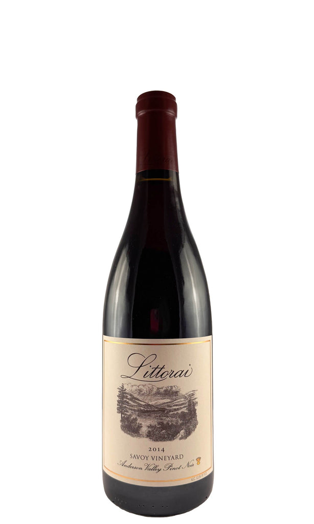 Bottle of Littorai, Pinot Noir Savoy Vineyard, 2014 - Red Wine - Flatiron Wines & Spirits - New York