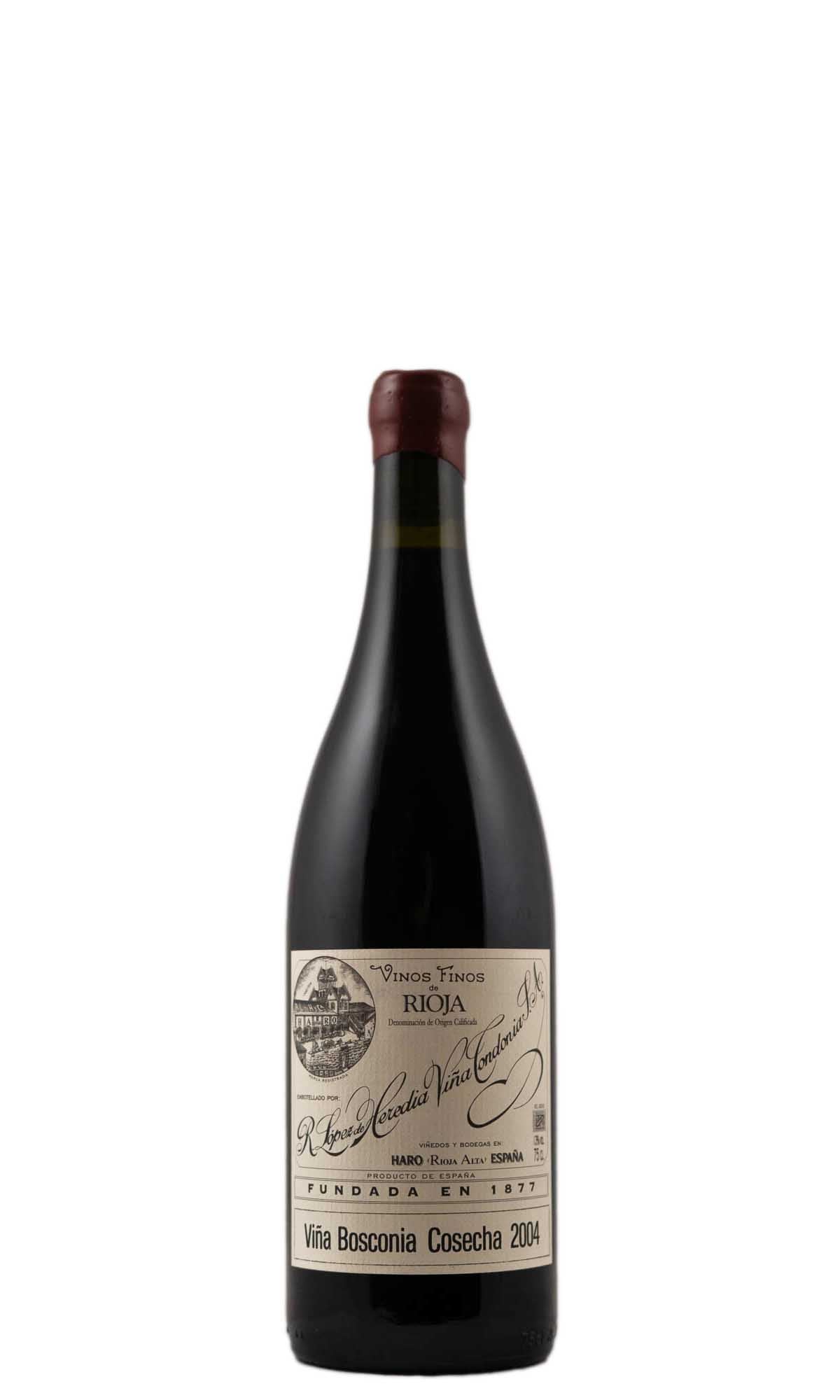 Bottle of Lopez de Heredia, Rioja Gran Reserva 'Bosconia', 2004 [DO NOT SELL, NET] - Red Wine - Flatiron Wines & Spirits - New York