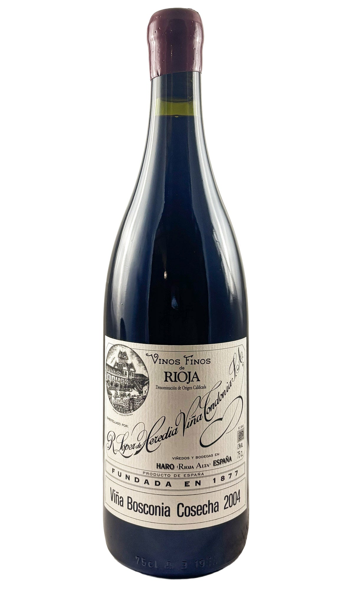 Bottle of Lopez de Heredia, Rioja Gran Reserva 'Bosconia', 2004 - Red Wine - Flatiron Wines & Spirits - New York
