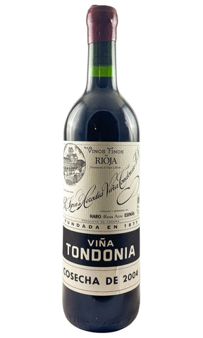 Bottle of Lopez de Heredia, Rioja Gran Reserva 'Tondonia', 2004 - Red Wine - Flatiron Wines & Spirits - New York