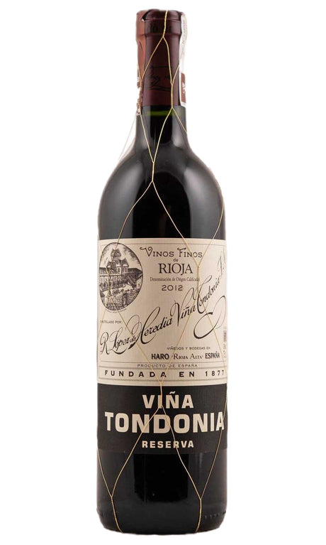 Bottle of Lopez de Heredia, Rioja Reserva 'Tondonia', 2012 - Red Wine - Flatiron Wines & Spirits - New York