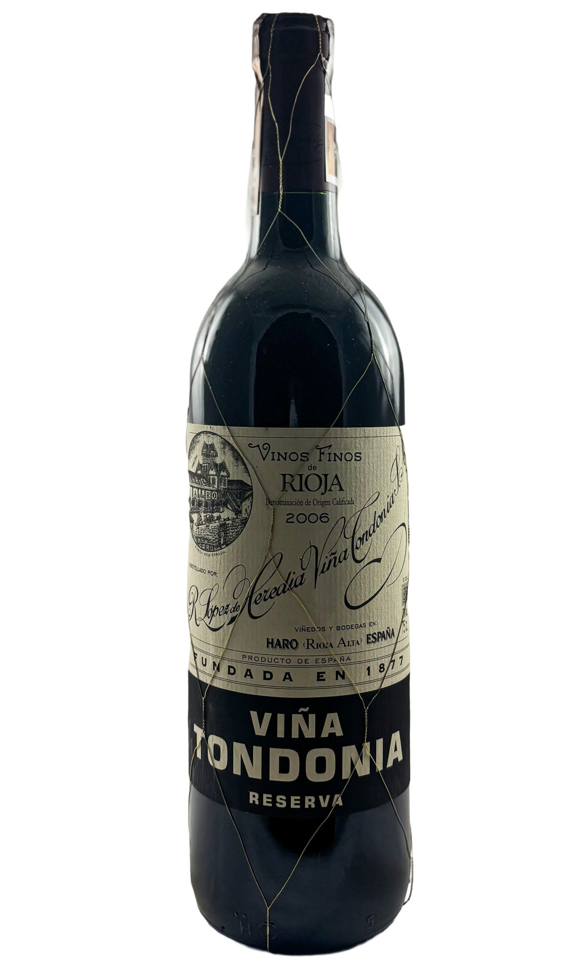 Bottle of Lopez de Heredia, Rioja Reserva Vina Tondonia, 2006 - Red Wine - Flatiron Wines & Spirits - New York