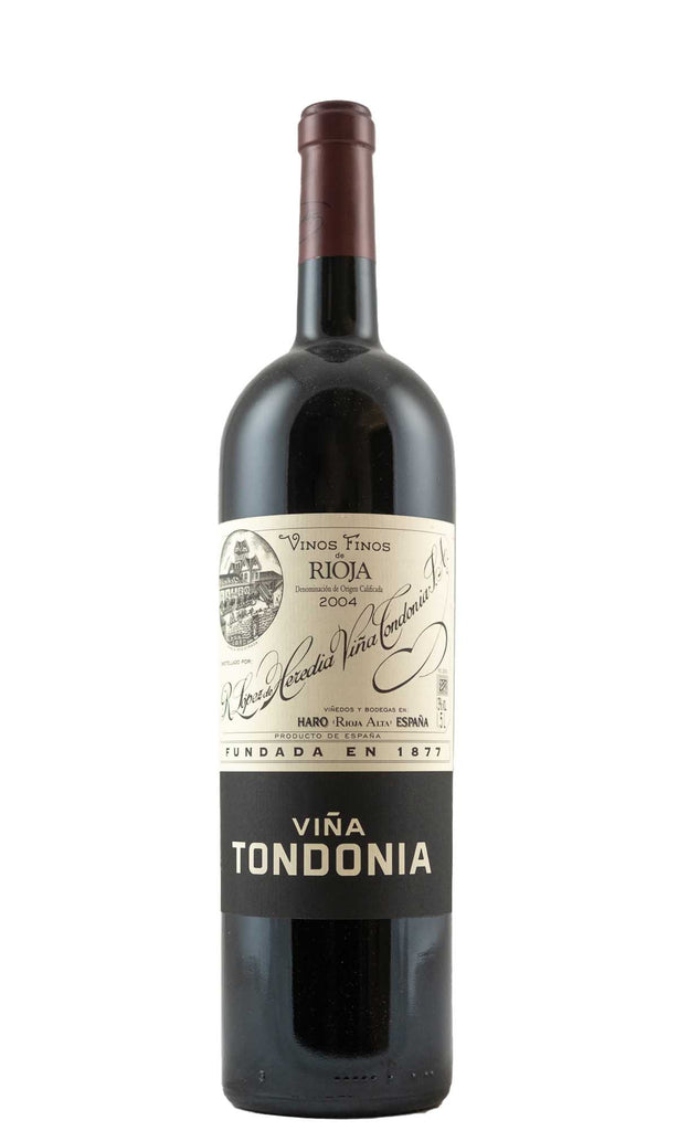 Bottle of Lopez de Heredia, Rioja Vina Tondonia Tinto Reserva, 2004 (1.5L) - Red Wine - Flatiron Wines & Spirits - New York