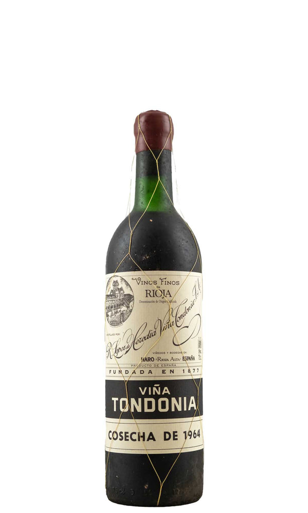 Bottle of Lopez de Heredia, Tondonia Gran Reserva, 1964 - Red Wine - Flatiron Wines & Spirits - New York