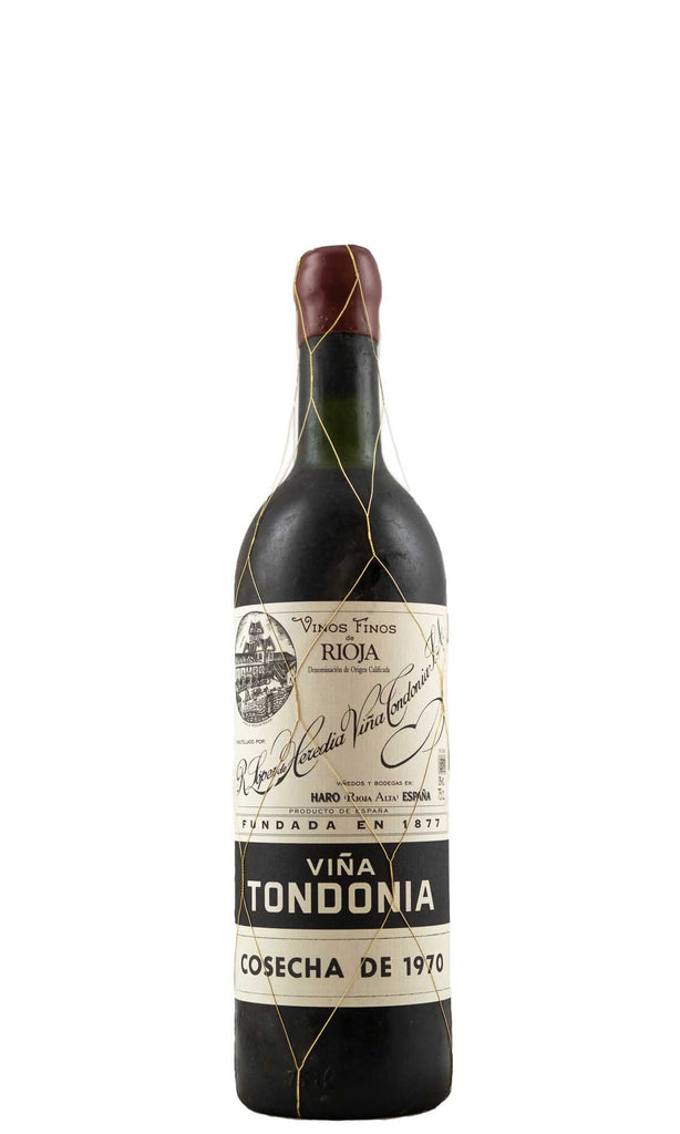 Bottle of Lopez de Heredia, Tondonia Gran Reserva, 1970 - Red Wine - Flatiron Wines & Spirits - New York
