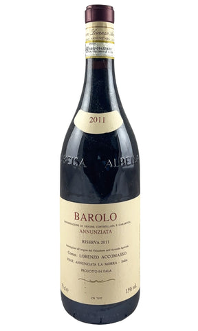 Bottle of Lorenzo Accomasso, Barolo Riserva Annunziata, 2011 - Red Wine - Flatiron Wines & Spirits - New York