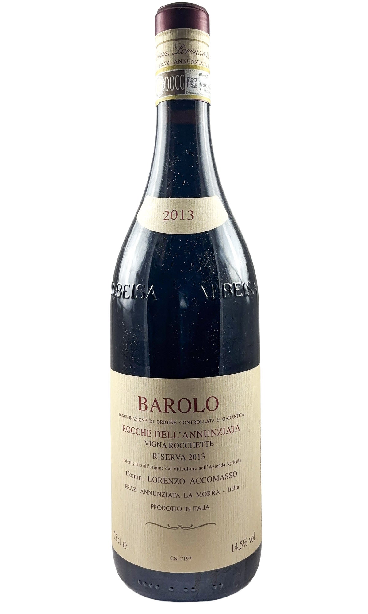 Lorenzo Accomasso, Barolo Riserva Vigna Rocchette, 2013 – Flatiron