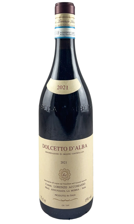 Bottle of Lorenzo Accomasso, Dolcetto d'Alba, 2021 - Red Wine - Flatiron Wines & Spirits - New York