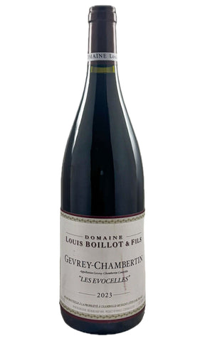 Bottle of Louis Boillot, Gevrey-Chambertin Les Evocelles, 2023 - Red Wine - Flatiron Wines & Spirits - New York