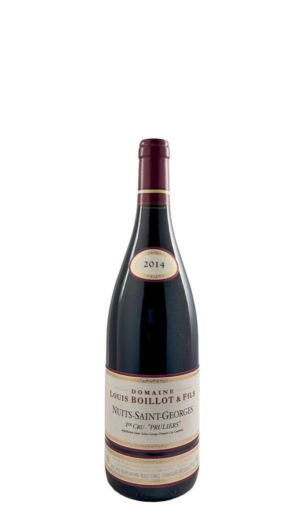 Bottle of Louis Boillot, Nuits-Saints-Georges 1er Cru "Pruliers", 2014 - Red Wine - Flatiron Wines & Spirits - New York