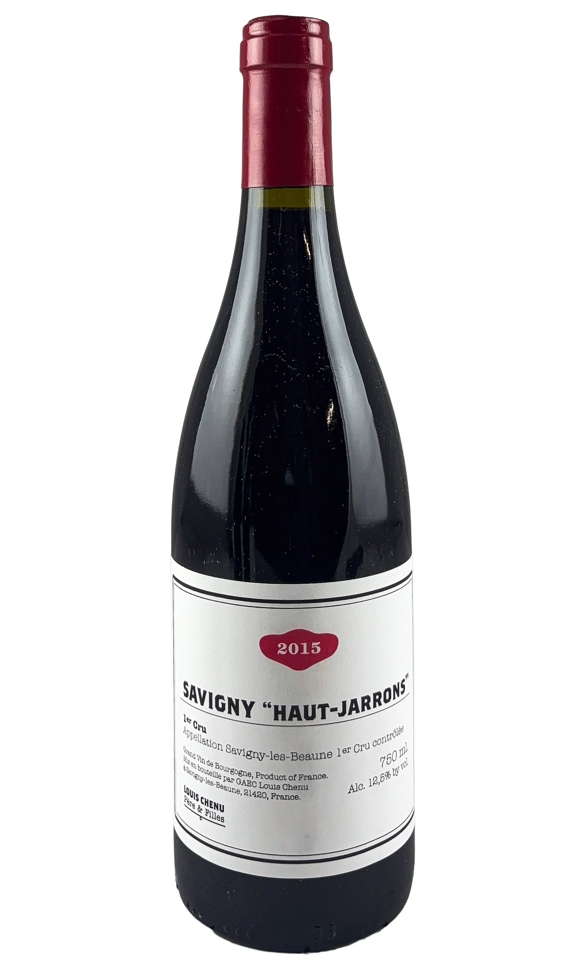 Bottle of Louis Chenu et Filles, Savigny-les-Beaune 1er Cru, 2015 - Red Wine - Flatiron Wines & Spirits - New York