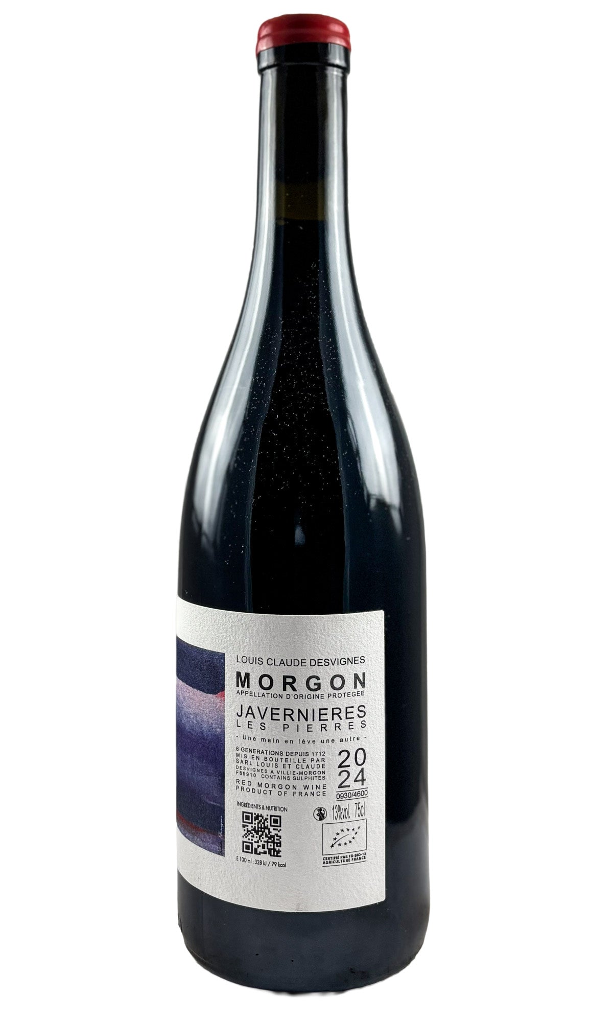 Bottle of Louis-Claude Desvignes, Morgon Javernieres Aux Pierres, 2024 - Red Wine - Flatiron Wines & Spirits - New York