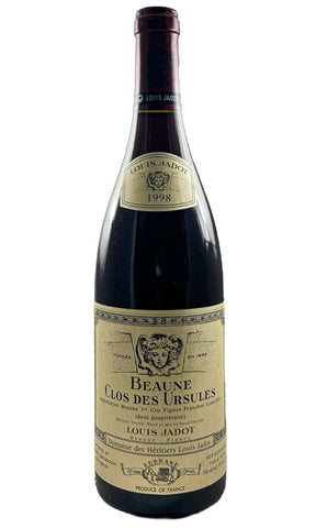 Bottle of Louis Jadot, Beaune 1er Cru Clos des Ursules Monopole, 1998 - Red Wine - Flatiron Wines & Spirits - New York