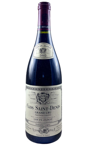 Bottle of Louis Jadot, Clos Saint Denis Grand Cru, 2002 - Red Wine - Flatiron Wines & Spirits - New York
