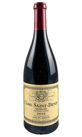 Bottle of Louis Jadot, Clos Saint Denis Grand Cru, 2010 - Red Wine - Flatiron Wines & Spirits - New York