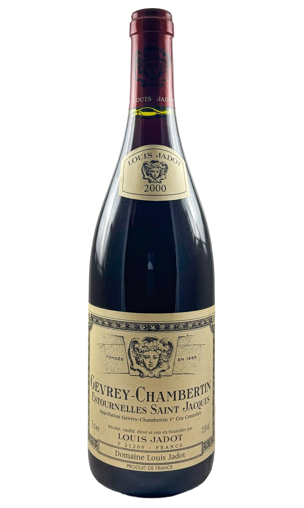 Bottle of Louis Jadot, Gevrey-Chambertin 1er Cru Estournelles Saint Jacques, 2000 - Red Wine - Flatiron Wines & Spirits - New York