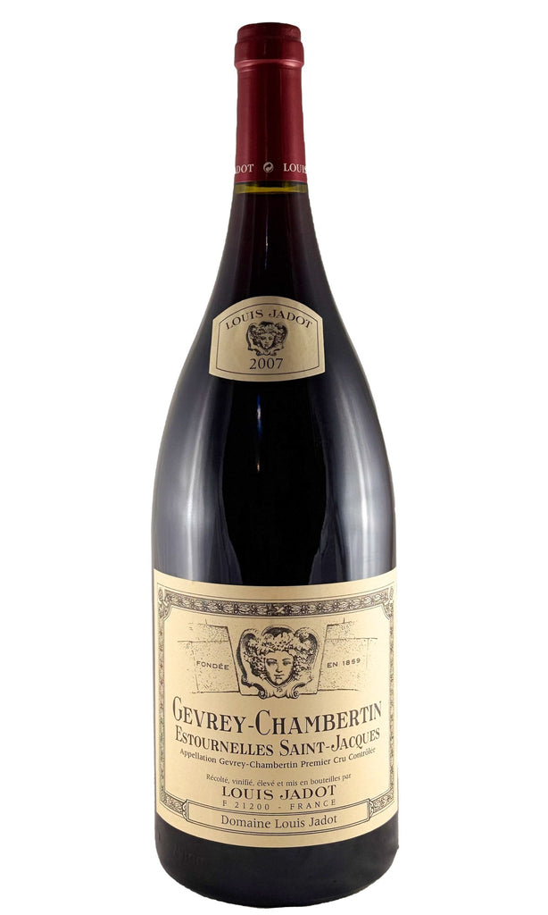 Bottle of Louis Jadot, Gevrey Chambertin 1er Cru Estournelles Saint Jacques, 2007 (1.5L) - Red Wine - Flatiron Wines & Spirits - New York