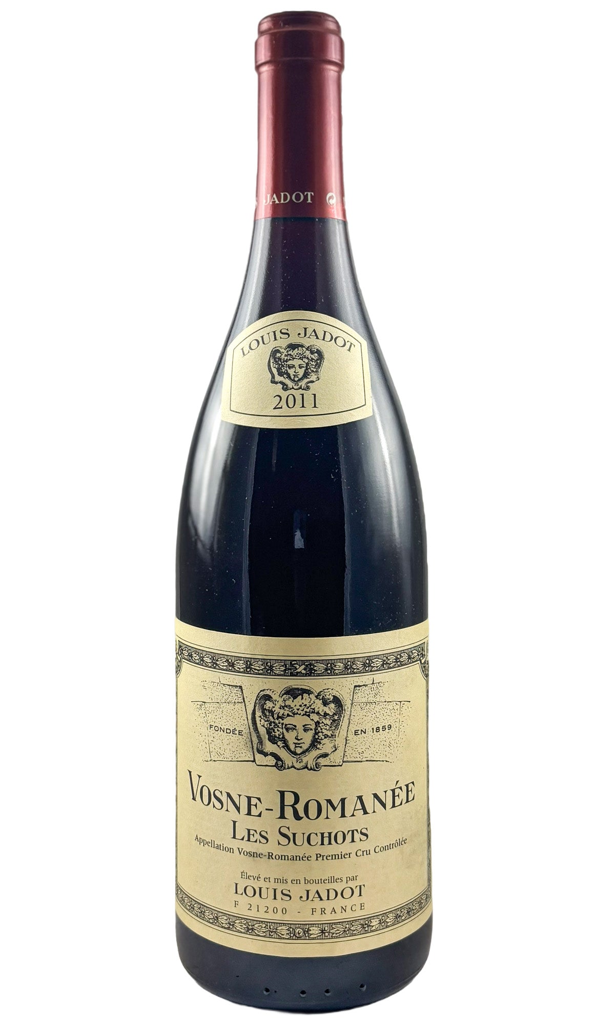 Bottle of Louis Jadot, Vosne Romanee 1er Cru Les Suchots, 2011 - Red Wine - Flatiron Wines & Spirits - New York
