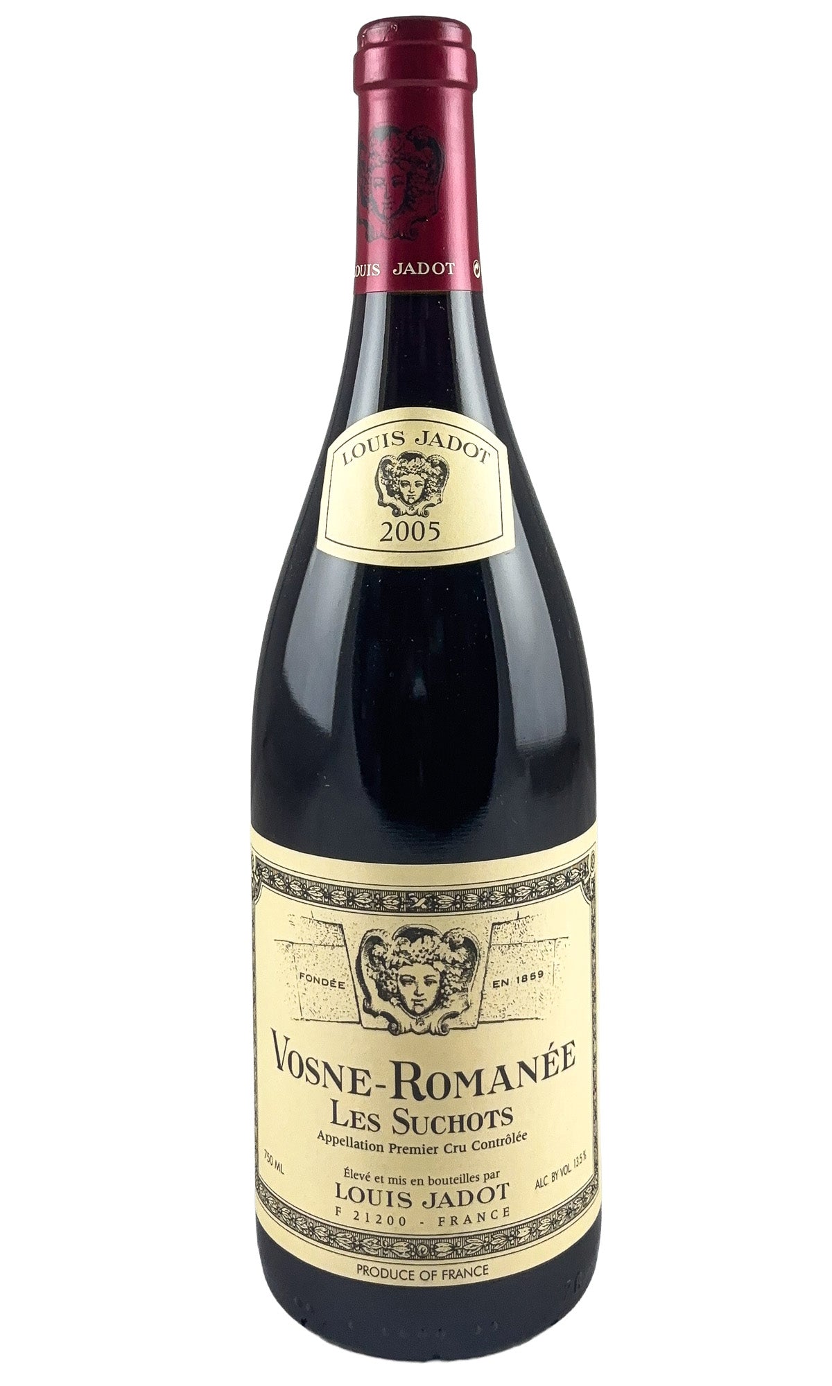 Bottle of Louis Jadot, Vosne Romanee Les Suchots, 2005 - Red Wine - Flatiron Wines & Spirits - New York