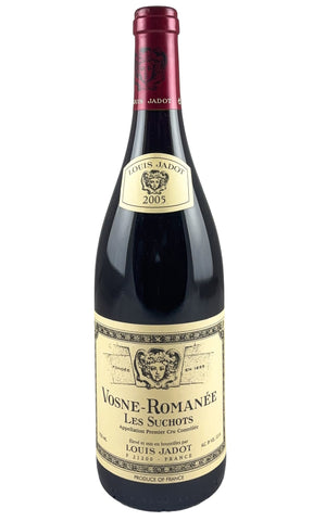 Bottle of Louis Jadot, Vosne Romanee Les Suchots, 2005 - Red Wine - Flatiron Wines & Spirits - New York