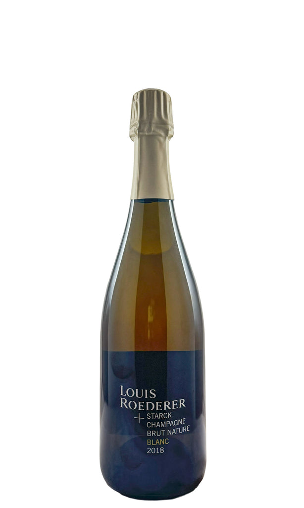 Bottle of Louis Roederer, Champagne Brut Nature (Phillippe Starck Label), 2018 - Sparkling Wine - Flatiron Wines & Spirits - New York