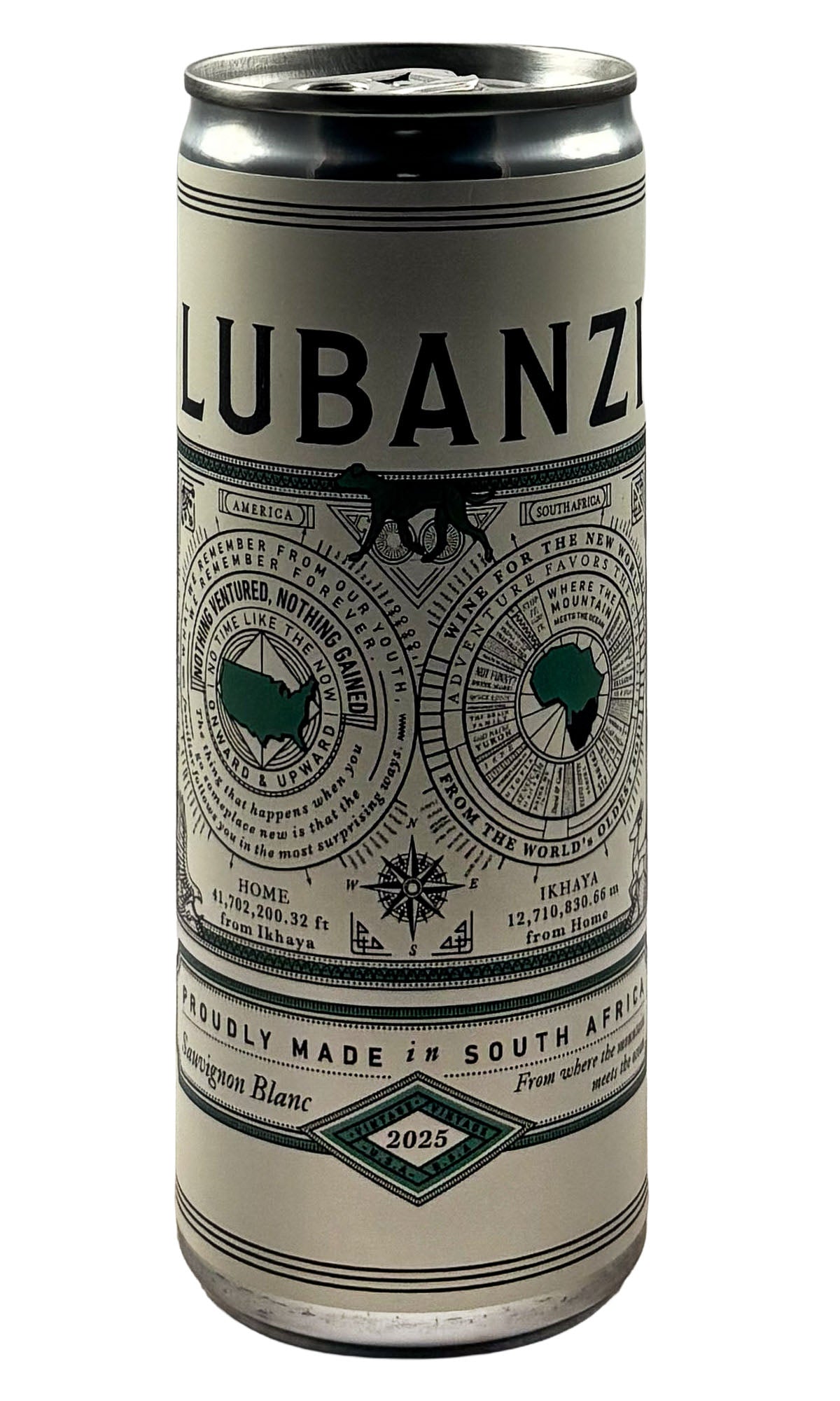 Bottle of Lubanzi, South African Sauvignon Blanc (355ml) (can) - White Wine - Flatiron Wines & Spirits - New York