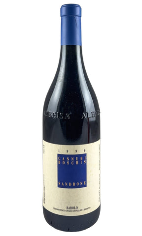 Bottle of Luciano Sandrone, Barolo Cannubi Boschis, 1996 - Red Wine - Flatiron Wines & Spirits - New York