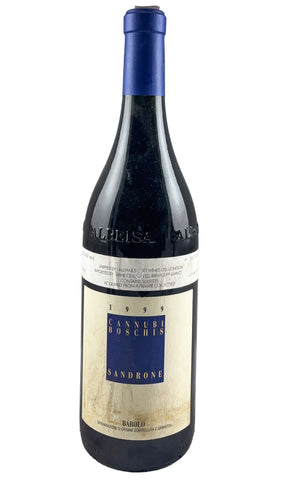 Bottle of Luciano Sandrone, Barolo Cannubi Boschis, 1999 - Red Wine - Flatiron Wines & Spirits - New York