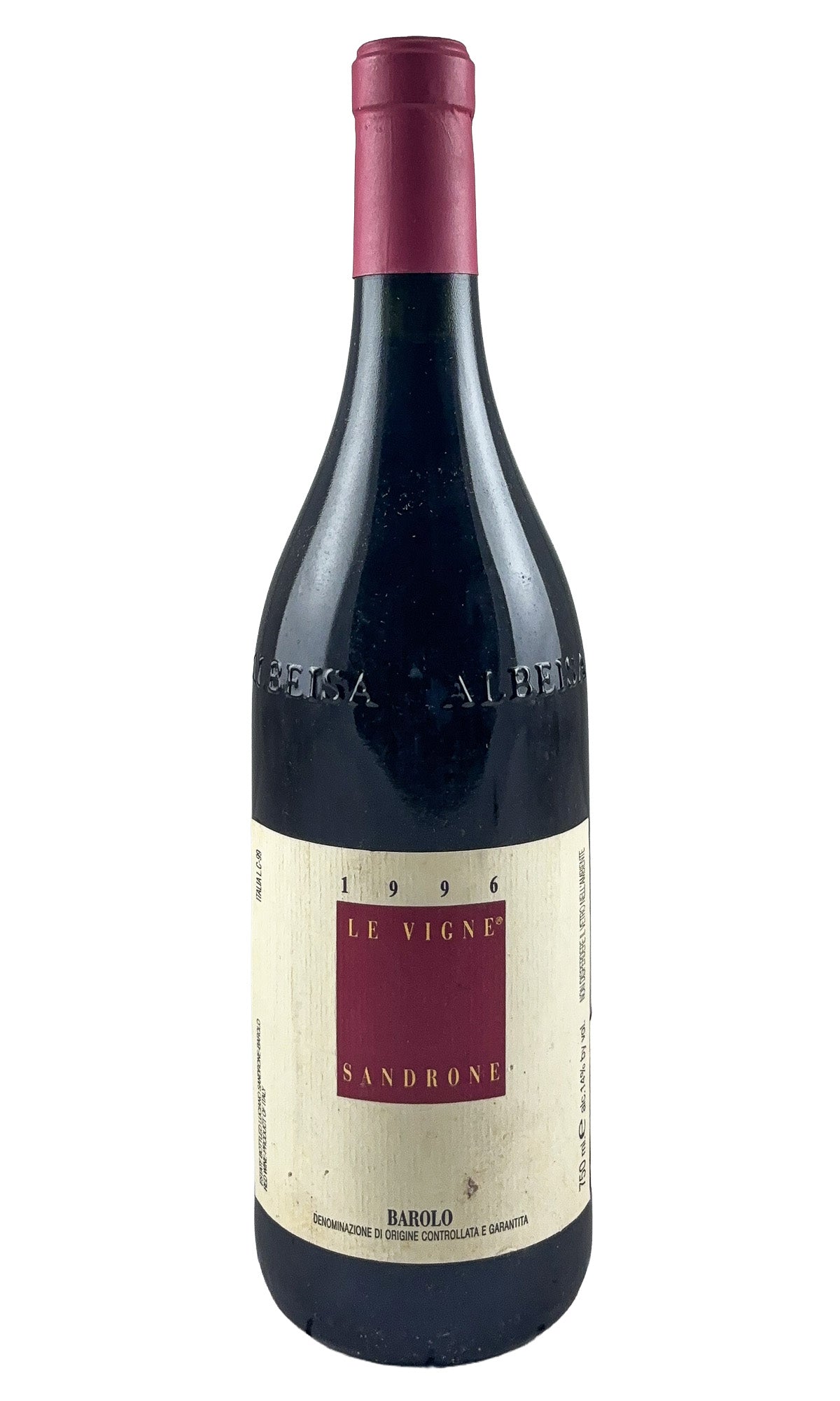 Bottle of Luciano Sandrone, Barolo Le Vigne, 1996 - Red Wine - Flatiron Wines & Spirits - New York