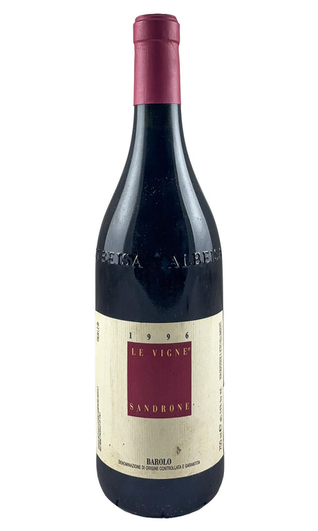 Bottle of Luciano Sandrone, Barolo Le Vigne, 1996 - Red Wine - Flatiron Wines & Spirits - New York
